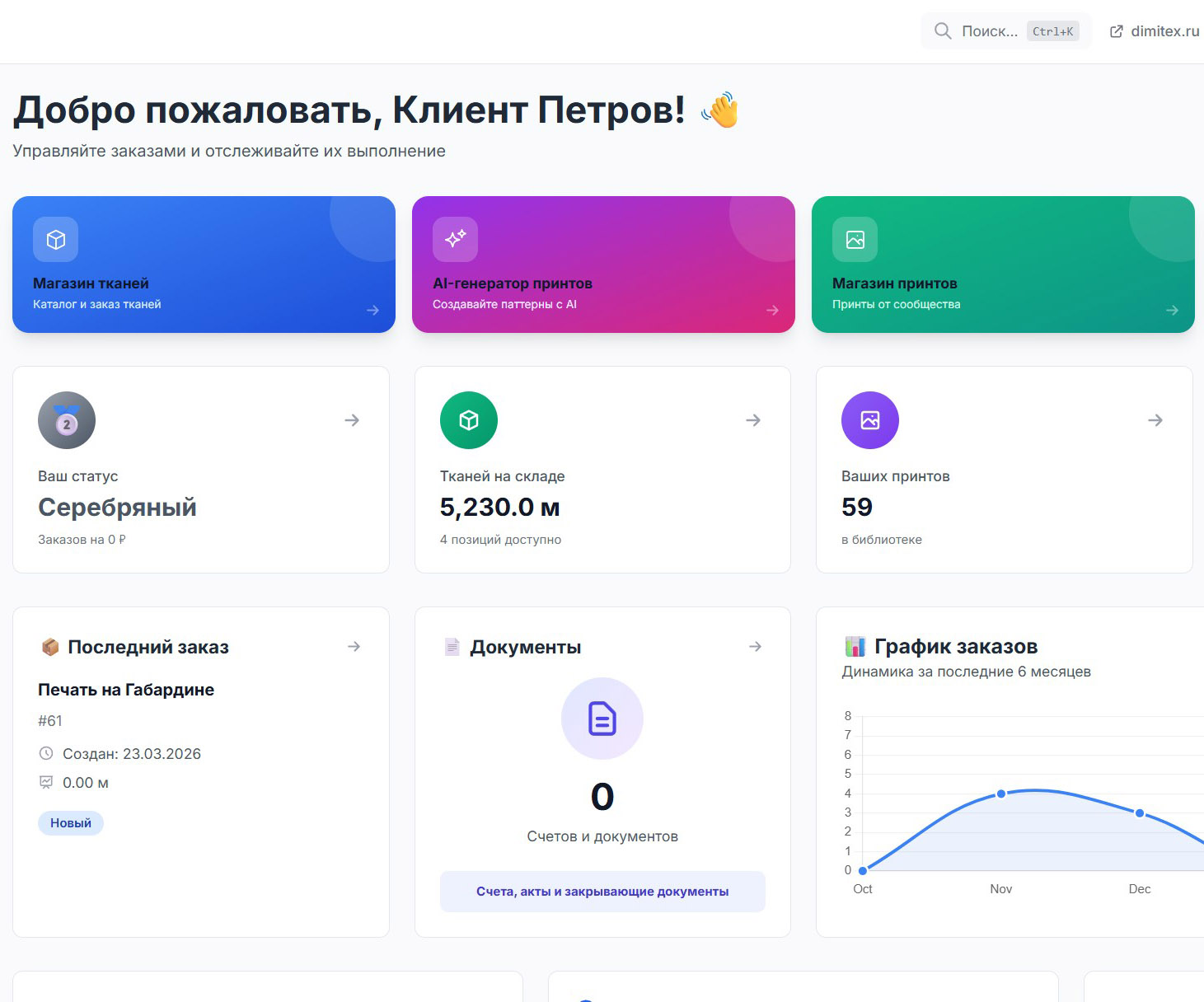 Димитекс — Платформа для текстильной печати. фото продукции  1